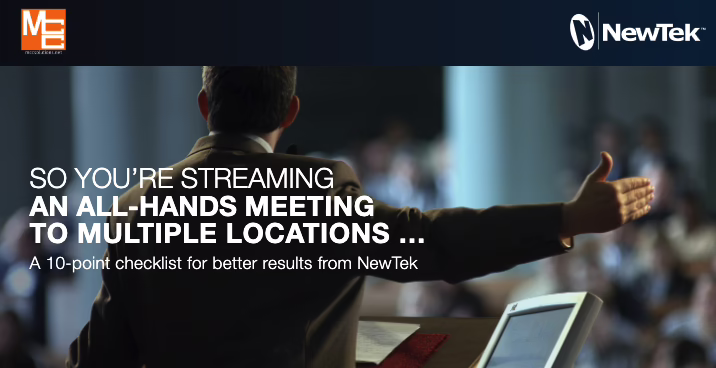 10 Point Checklist for better results from NewTek